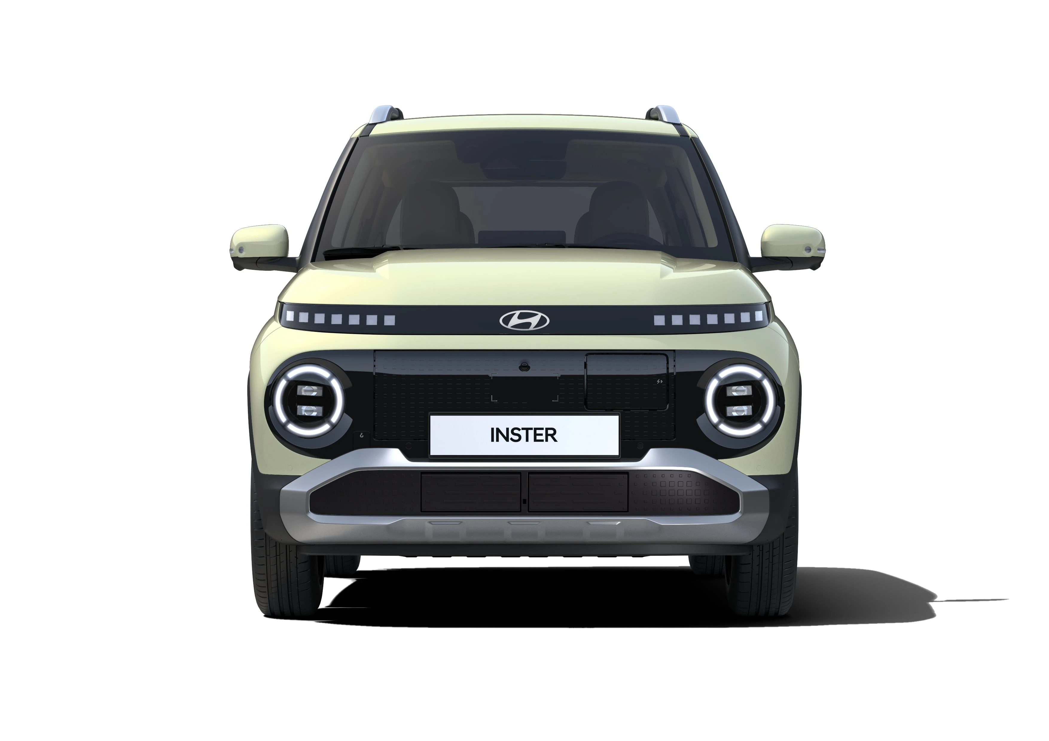 Hyundai INSTER 2024 Exterior SHOT01 Front Lights On